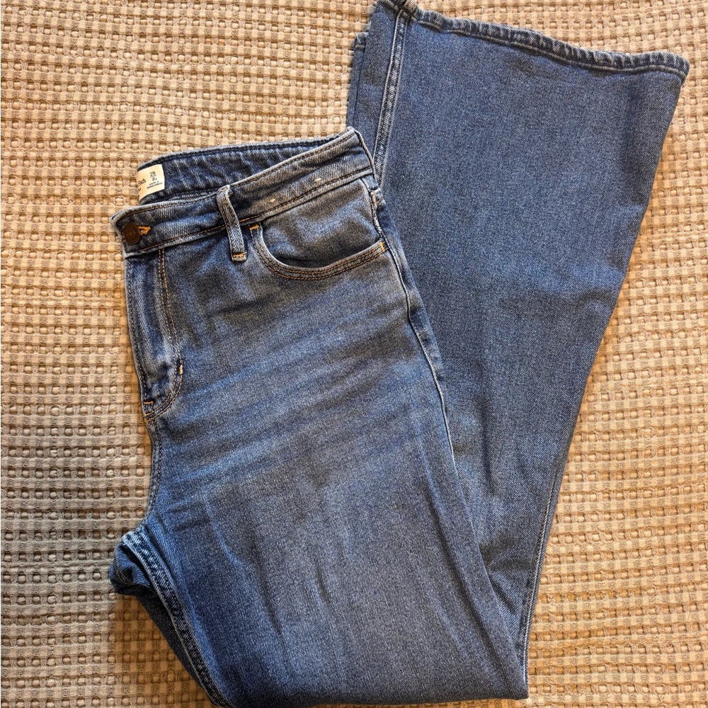 Abercrombie & Fitch Dark Blue Flare Jeans